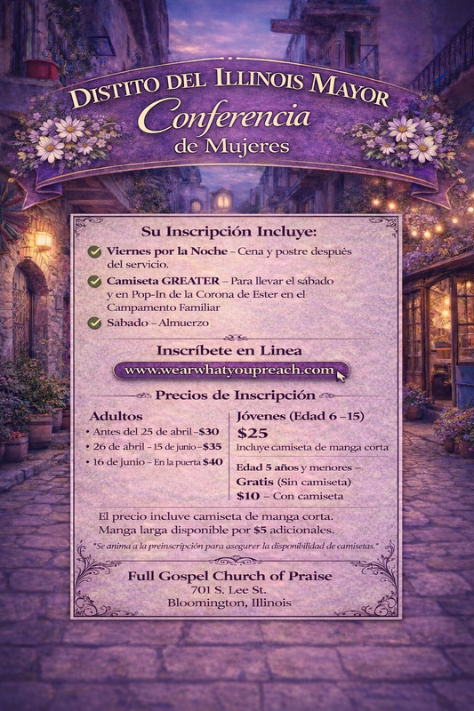 WE Inscripción a la Conferencia